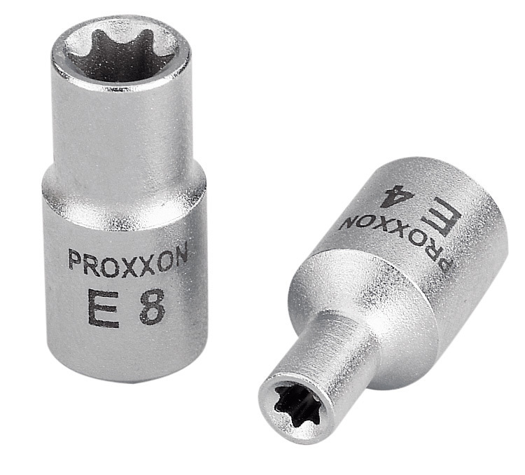 PROXXON GmbH 6,3mm 1/4 Zoll Aussentorx-Einsatz E 6