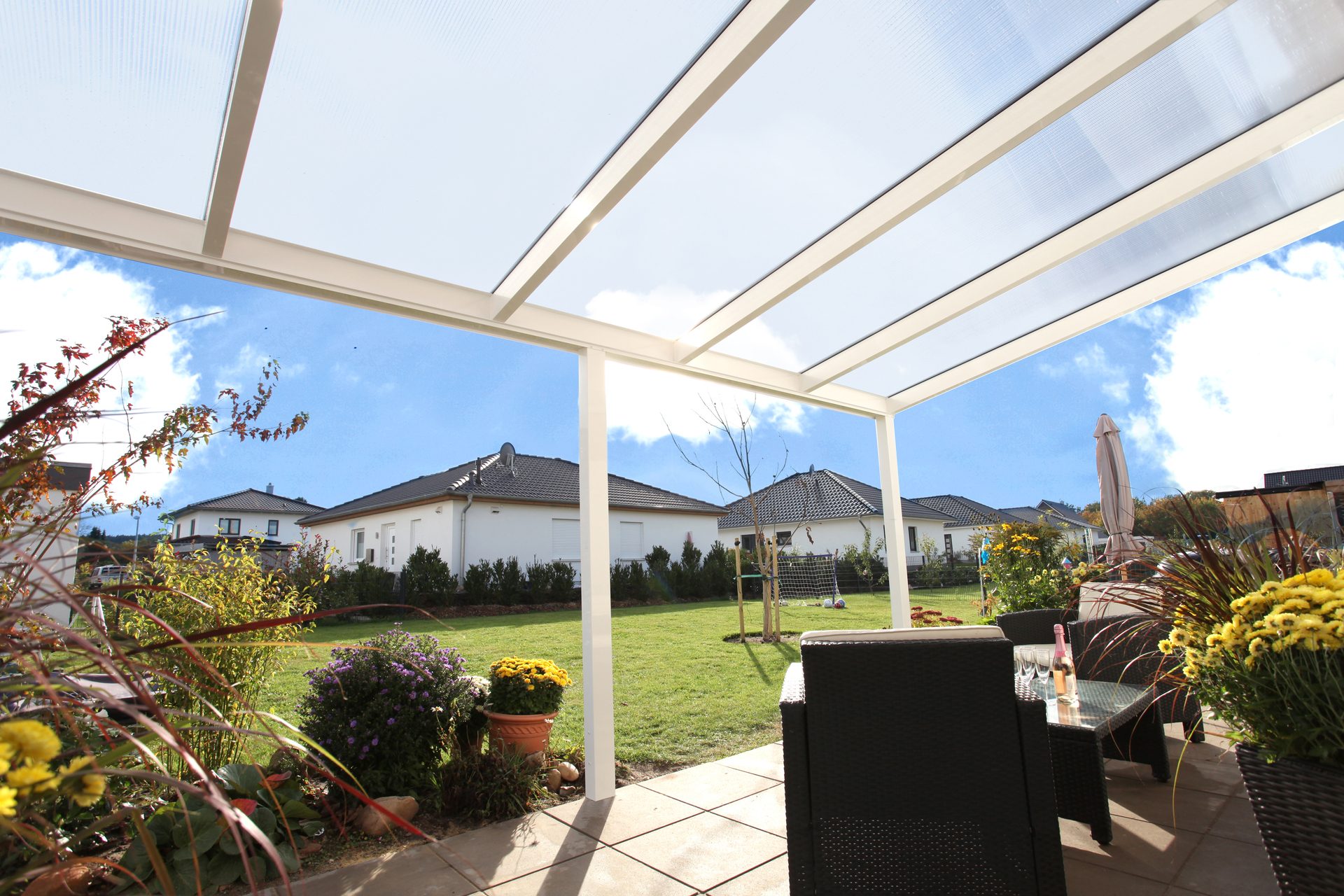 Terrassenüberdachung Garda bei leitermann.de günstig kaufen Terrassenüberdachung Garda