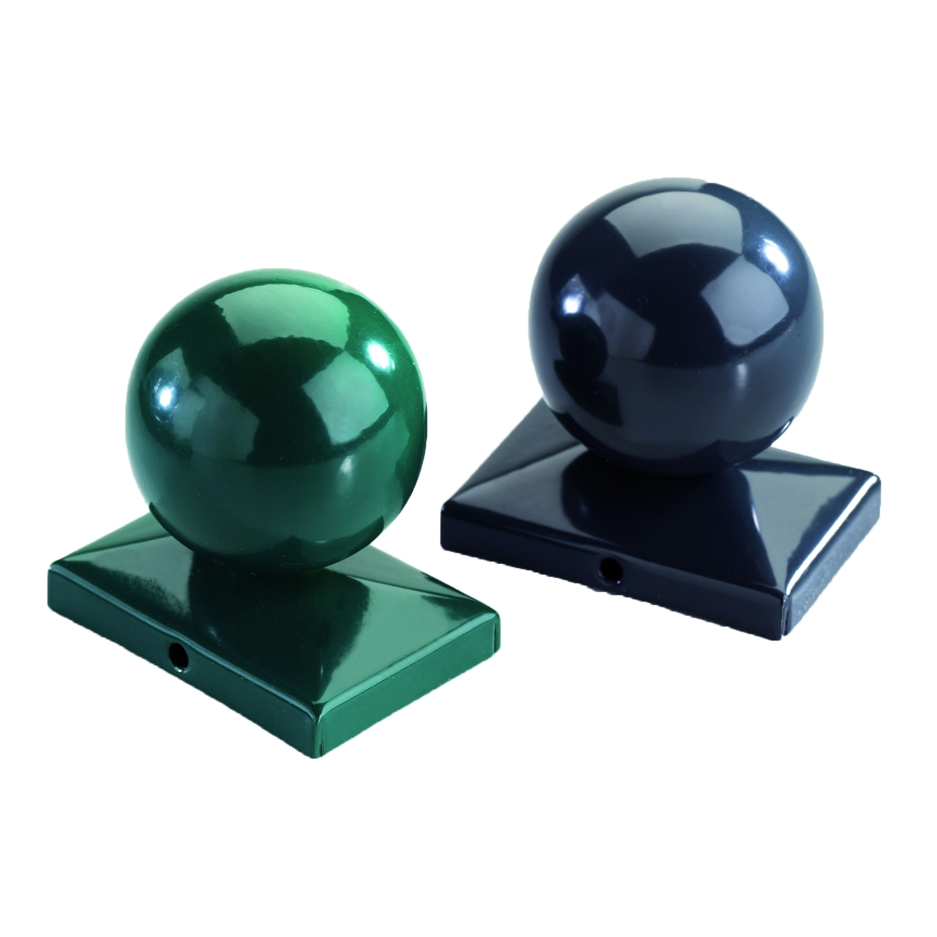 Kugel f. Doppelstabmatten RAL 7016 anthrazit für Pfosten 60/40 mm