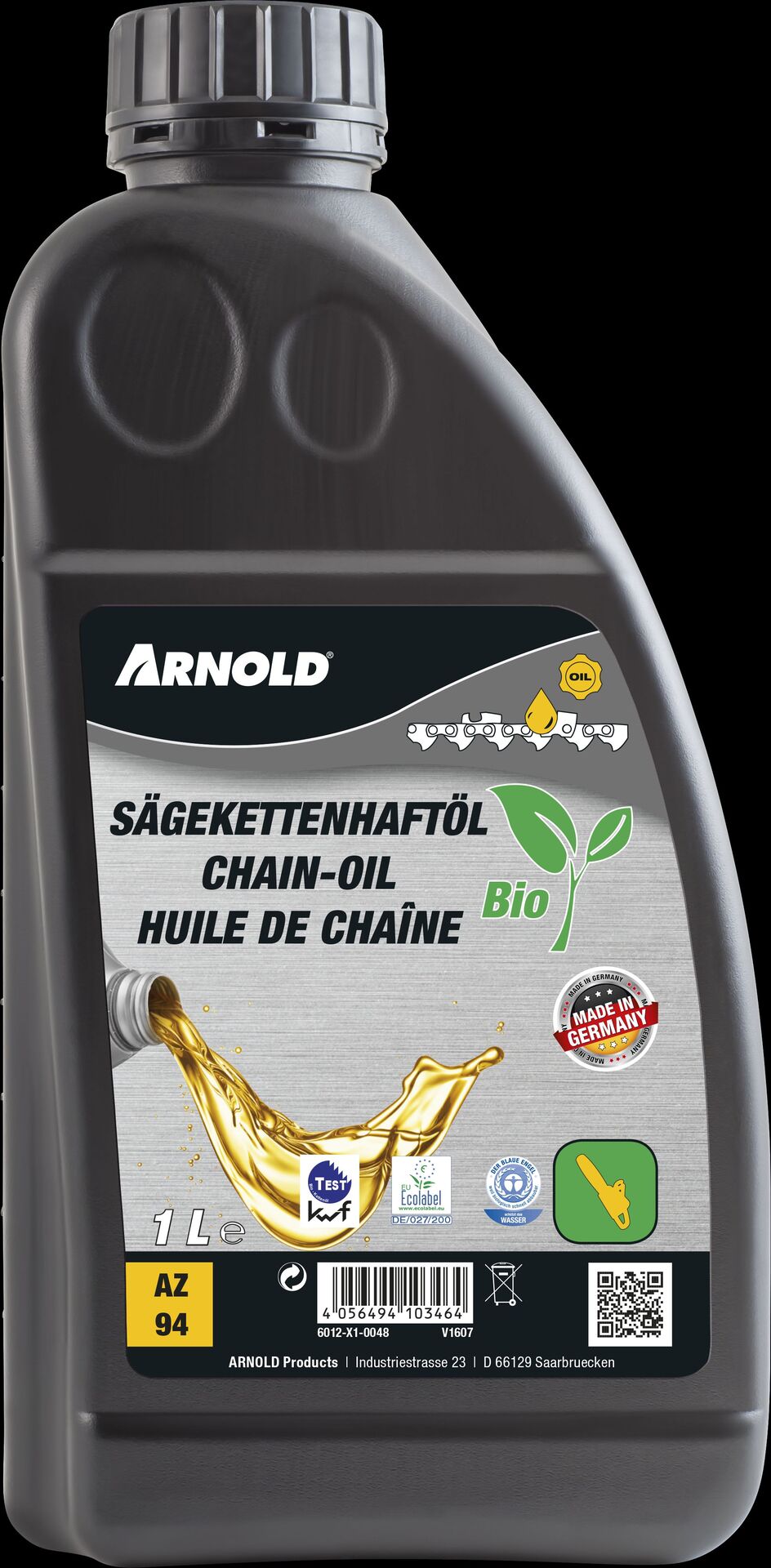 MTD Products AG Arnold Bio-Sägekettenhaftöl 1 L