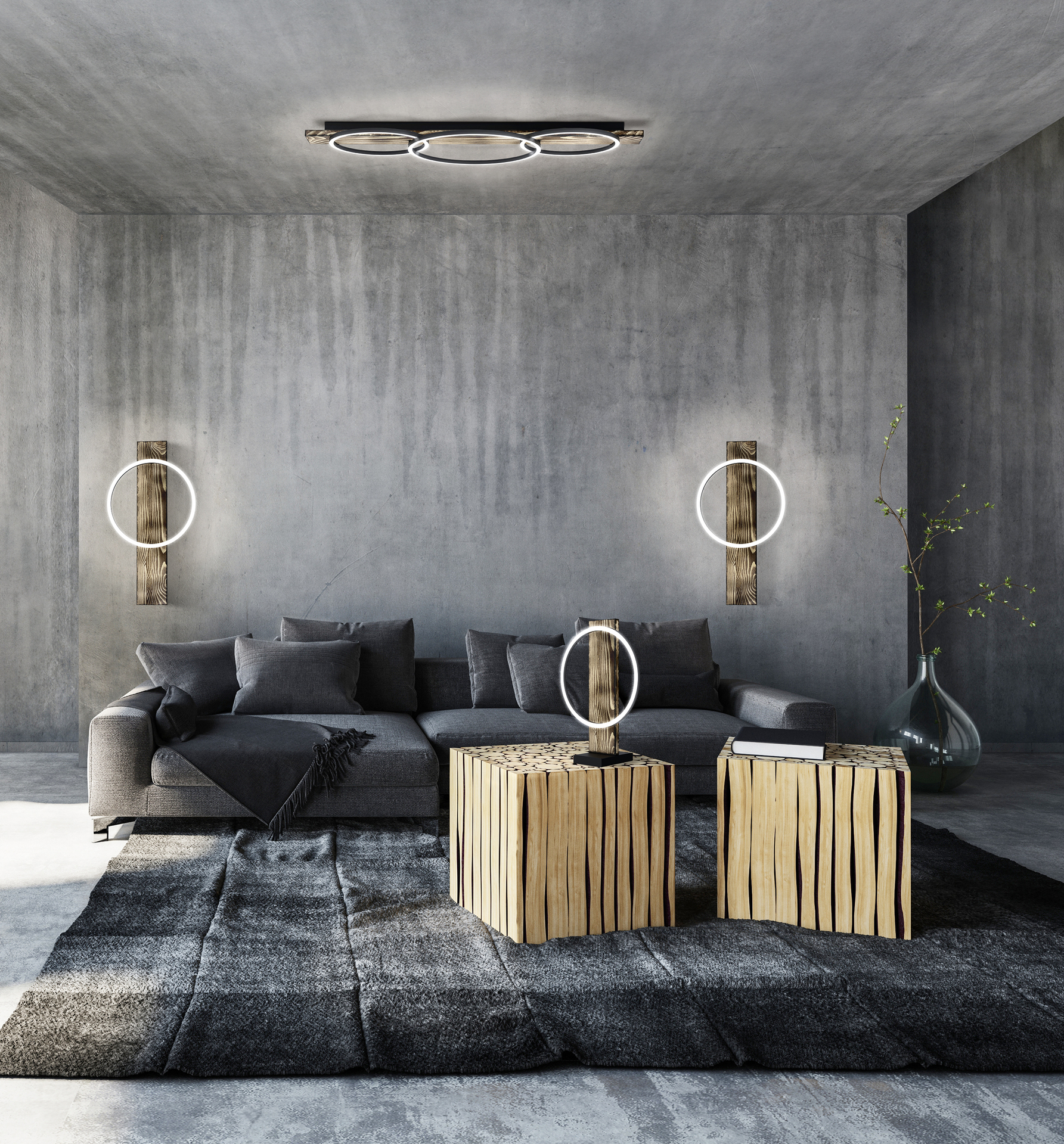 LED Wand-Deckenleuchte BOYAL