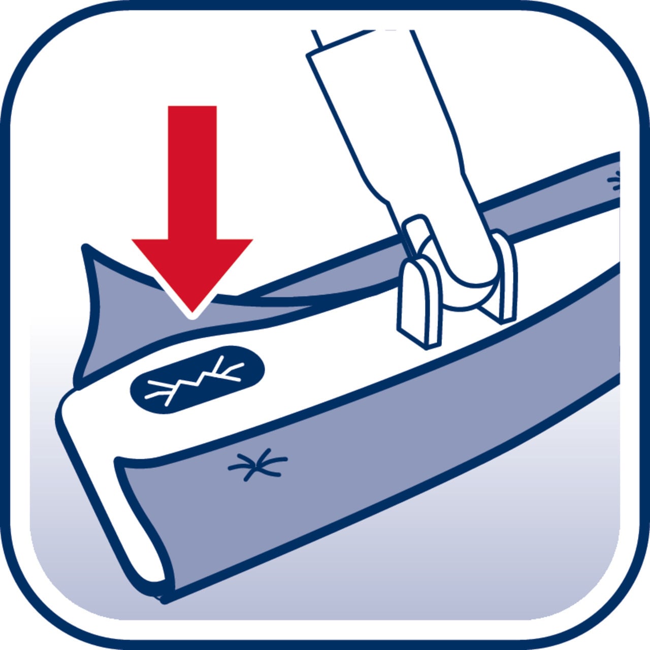 Bodenplatte Clean & Away mit Click System