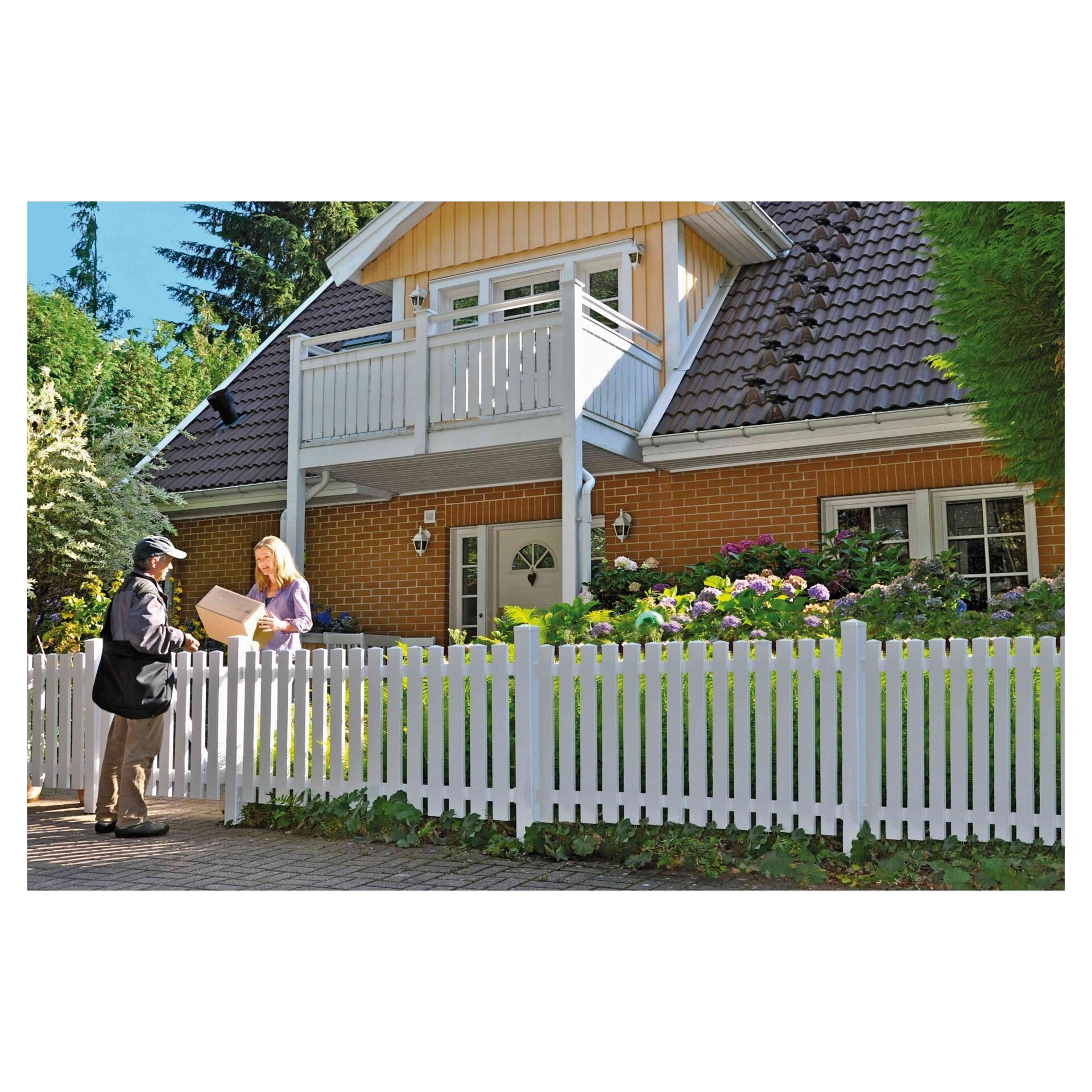Sichtschutz Zaun-Set LEXINGTON
