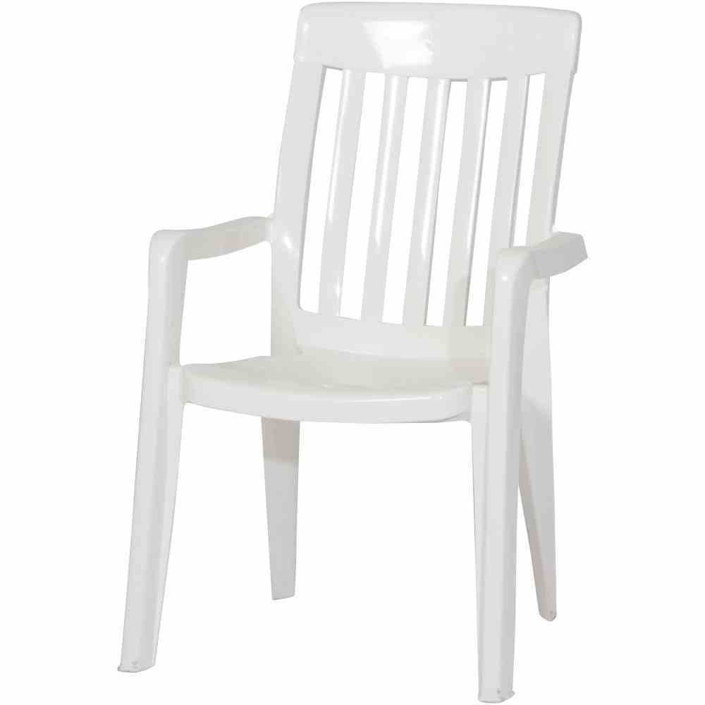 Stapelsessel Palma , weiß