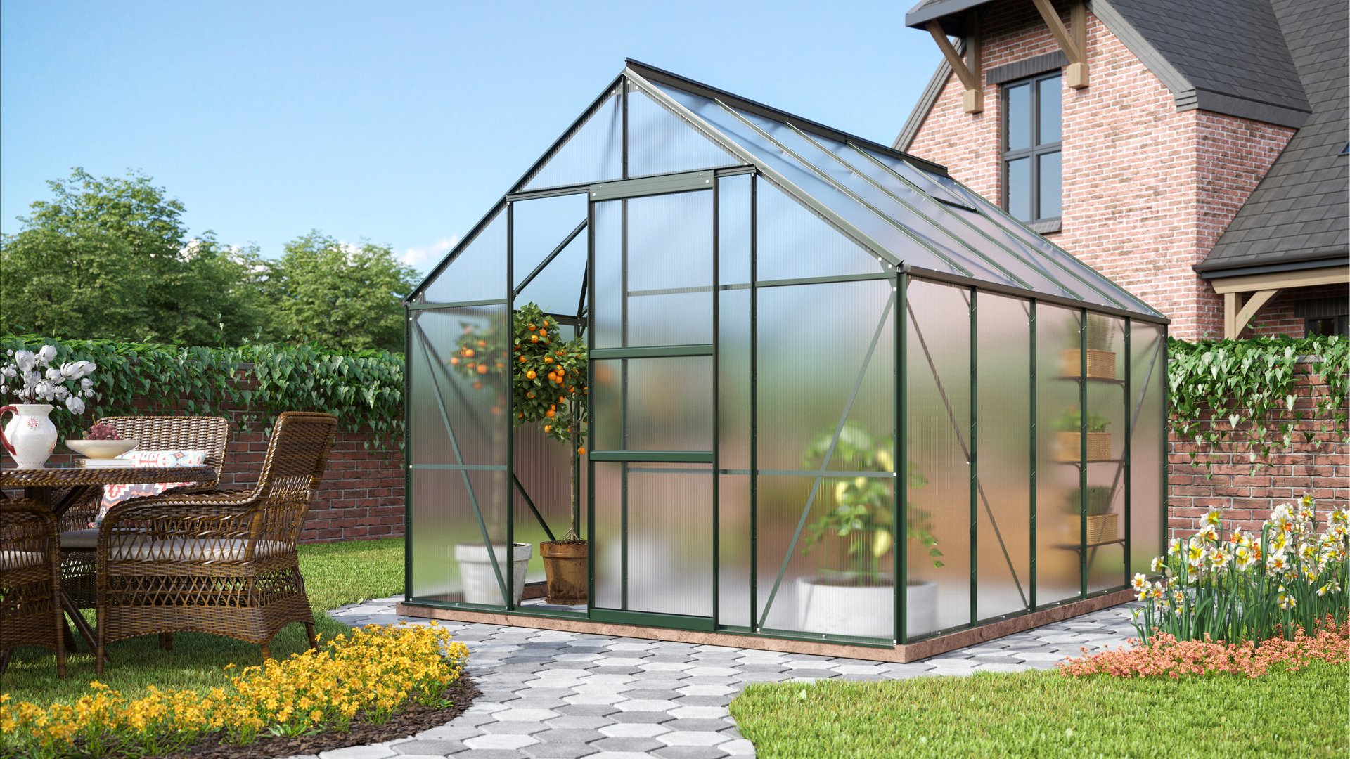 Gewächshaus Merkur 8300 bei leitermann.de günstig kaufen Gewächshaus Merkur 8300