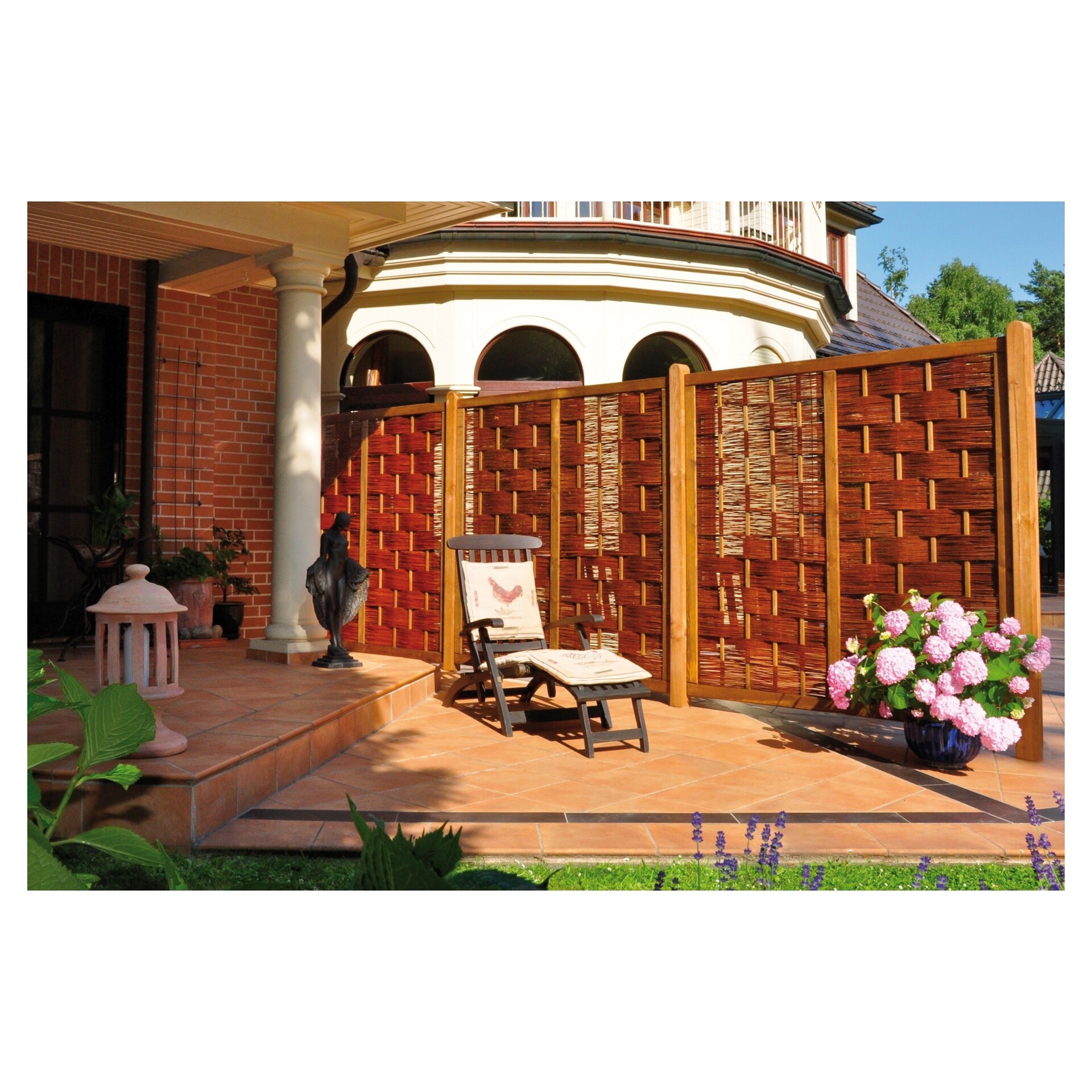 ÄTNA Weidengeflechtzaun