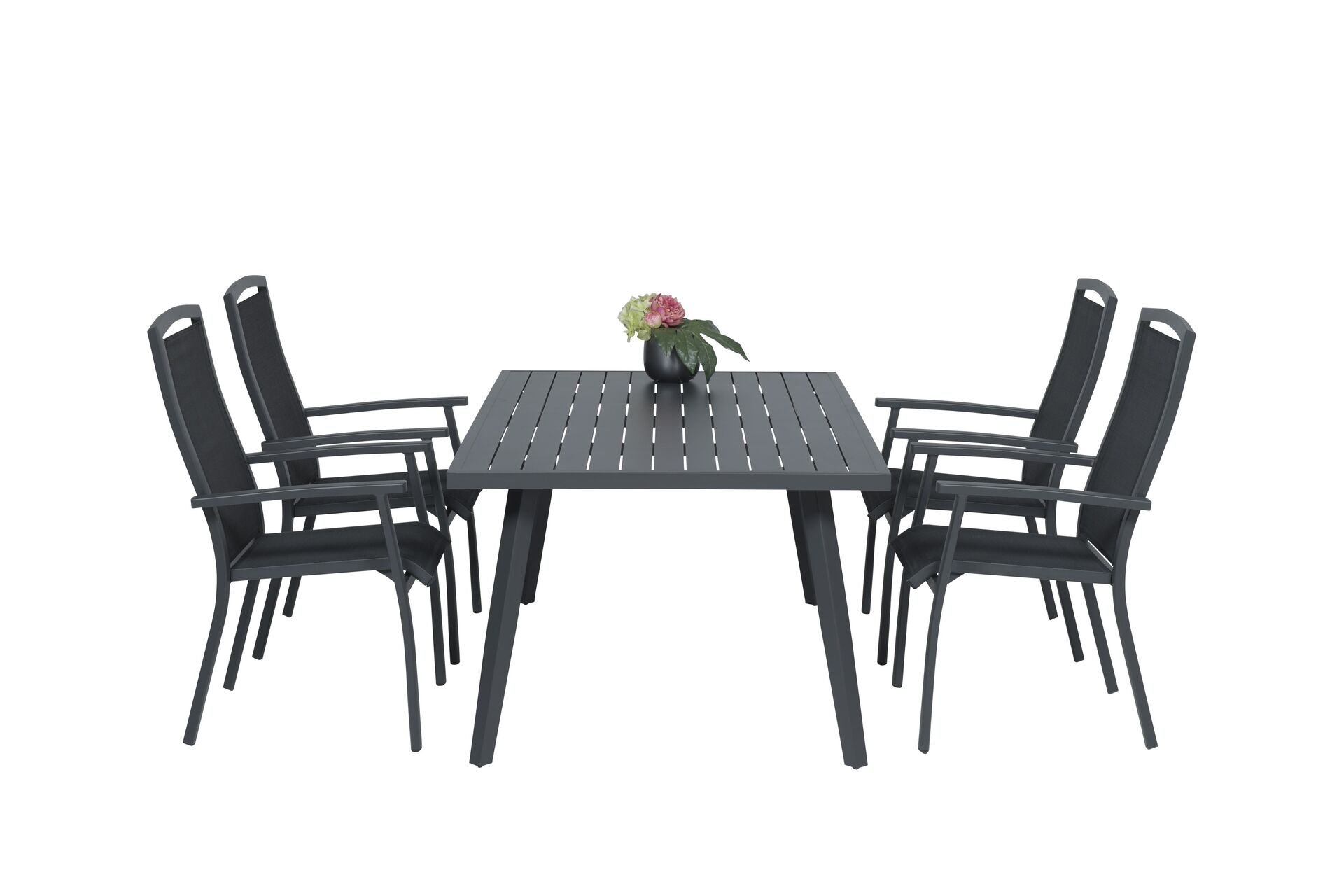 Indiana Tisch Aluminium pulverbeschichtet 170x100xH72 cm