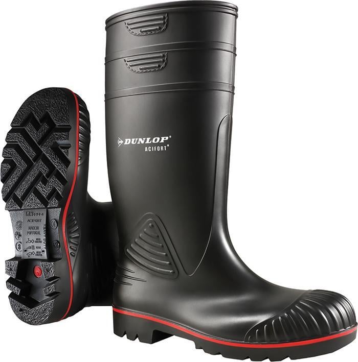Dunlop Bau-Stiefel Acifort S5 Gr.42,schwarz