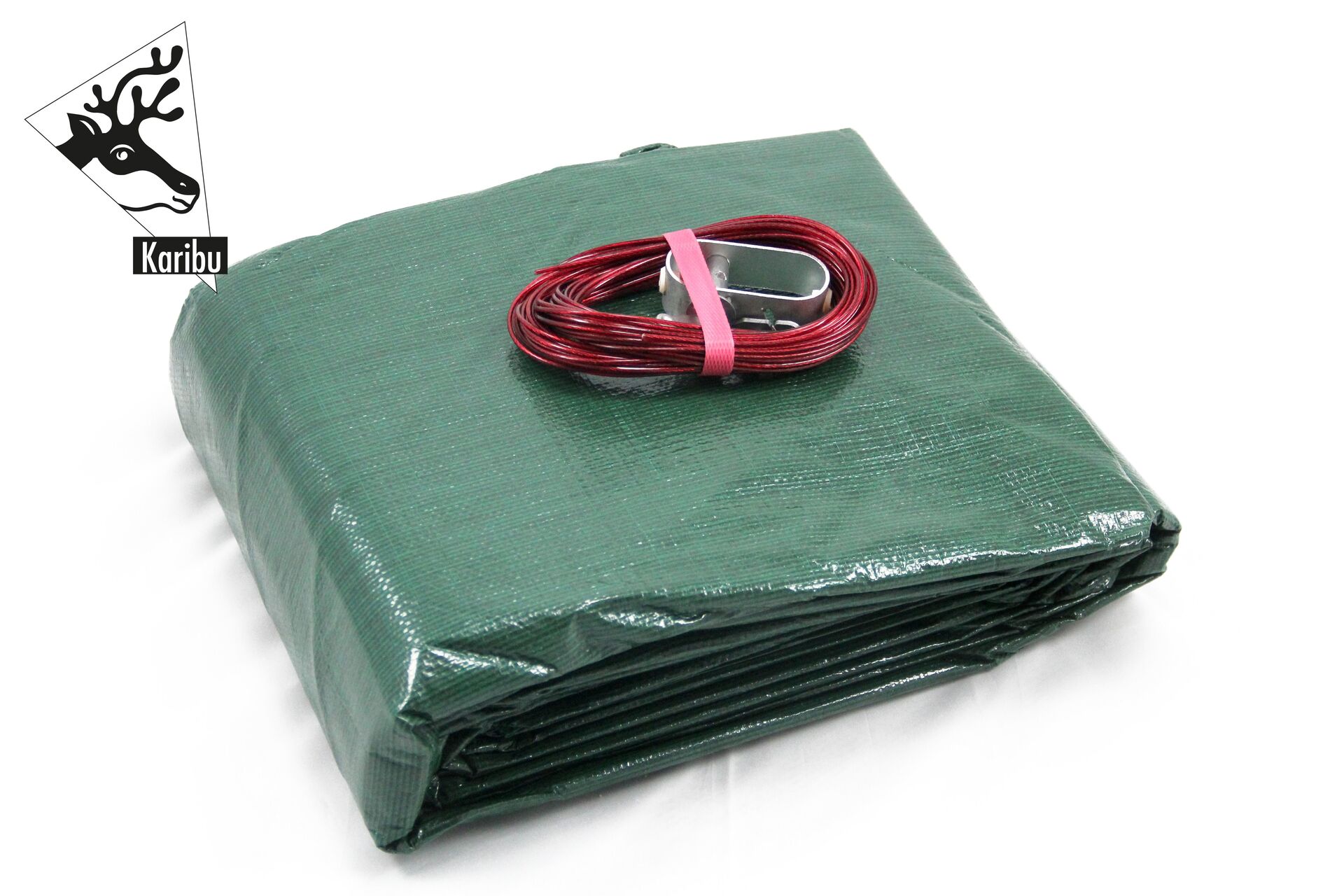 Pool-Winterabdeckplane, grün