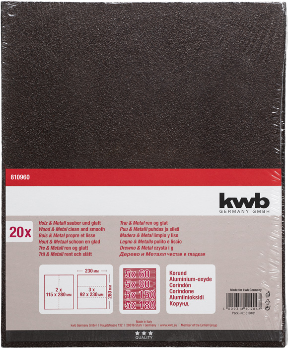20 Schleifbogen Korund bei leitermann.de günstig kaufen 20 Schleifbogen Korund