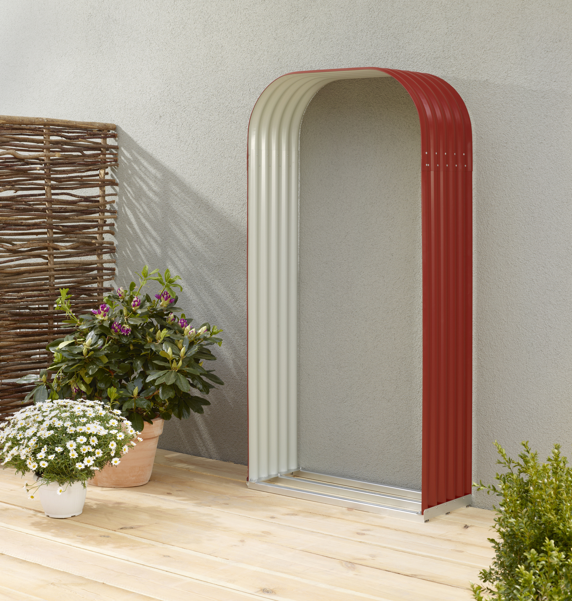 Kaminholzregal Lignum 401 Hochformat bei leitermann.de günstig kaufen Kaminholzregal Lignum 401 Hochformat