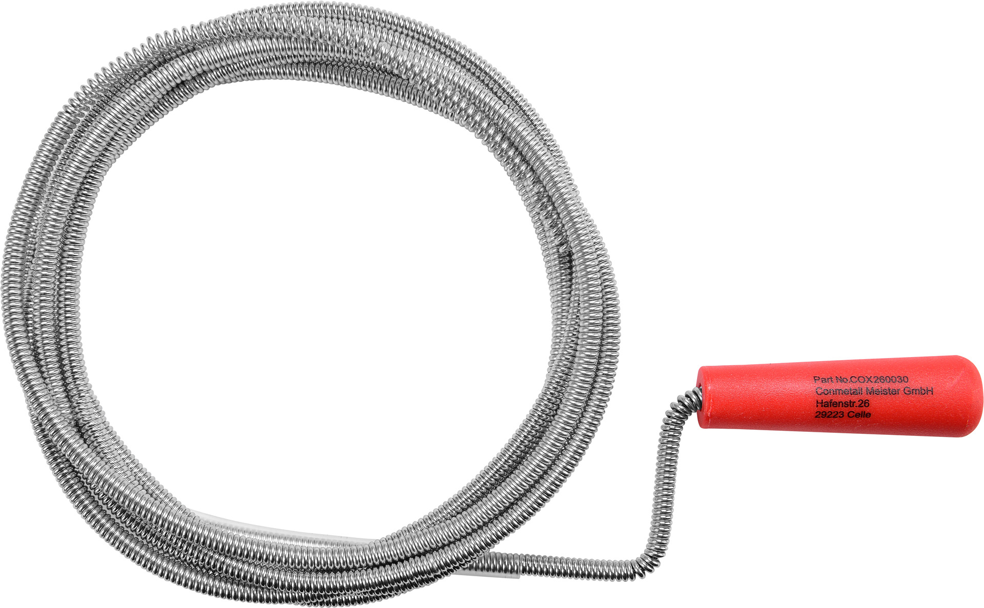 Conmetall Rohr-Reinigungsspirale 6mm x 3m