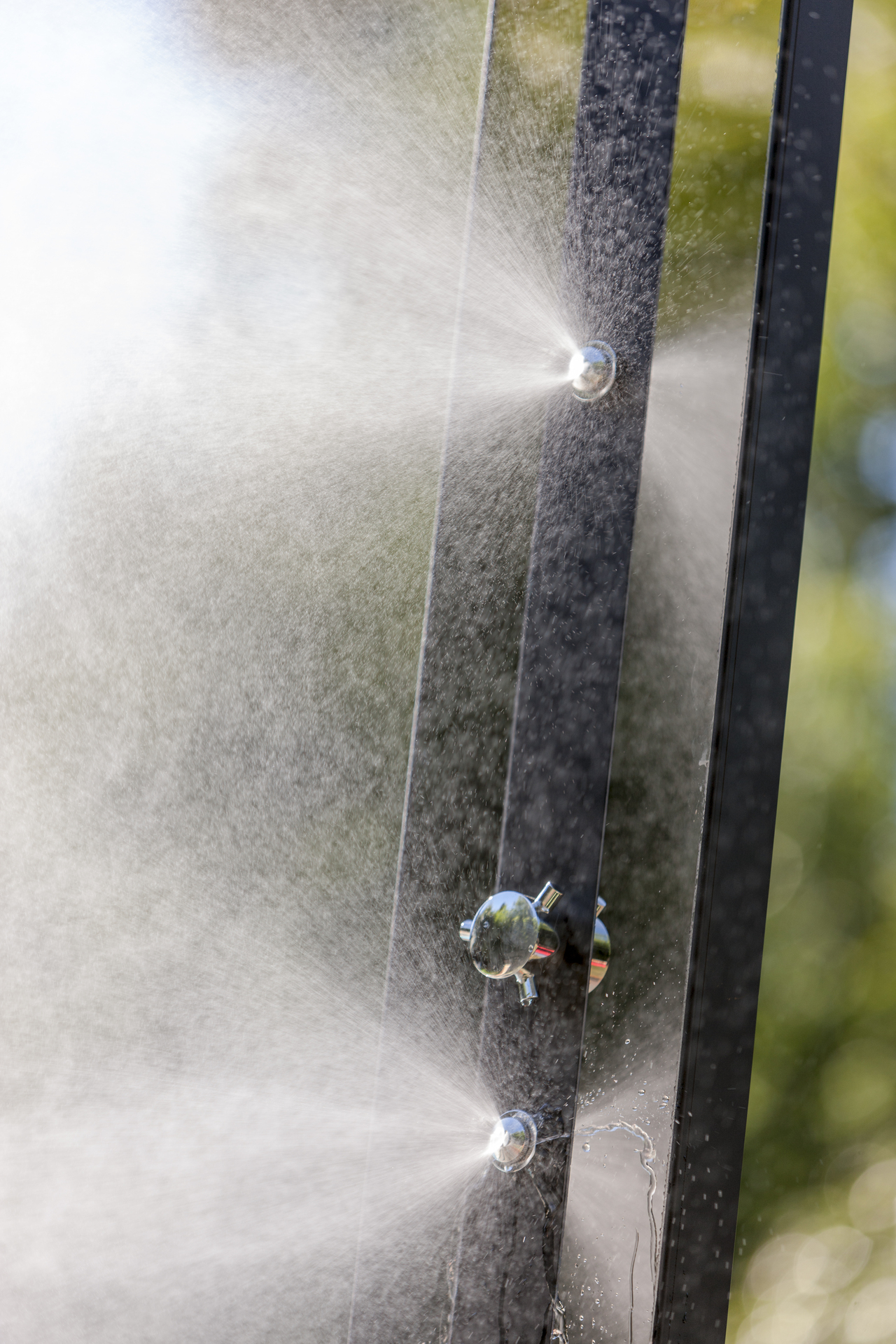 Aluminium-Solardusche Luxe