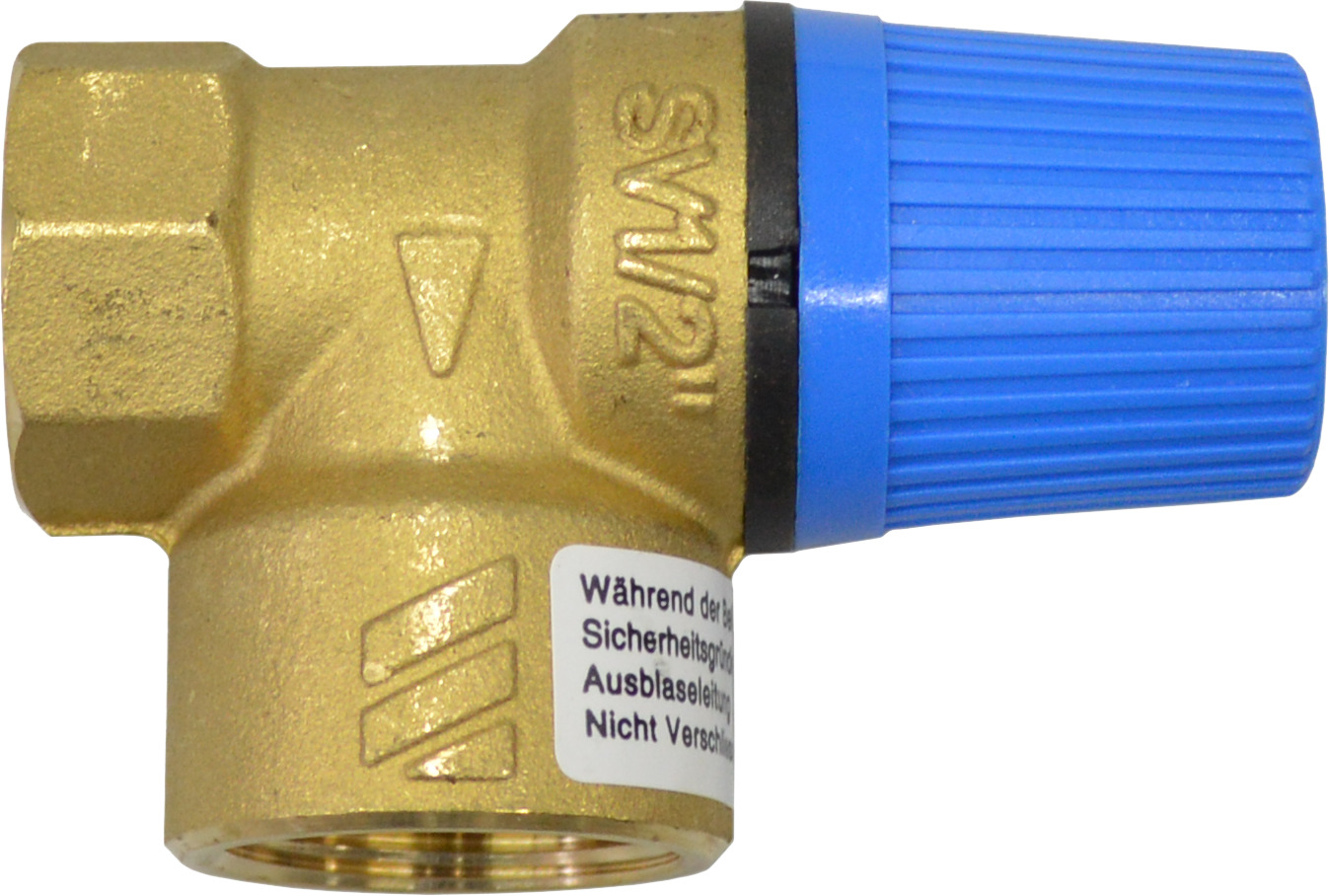 Sicherheitsventil Messing 21,3 mm (1/2") x 26,9 mm (3/4") bei leitermann.de günstig kaufen Sicherheitsventil Messing 21,3 mm (1/2") x 26,9 mm (3/4")