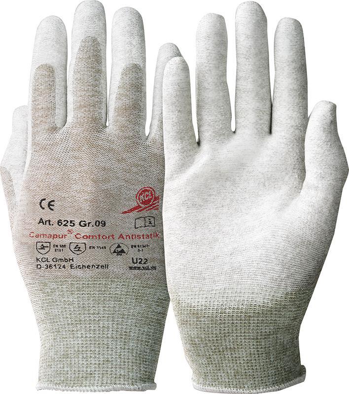 Handschuh Camapur Comfort625,antistatisch,Gr.9