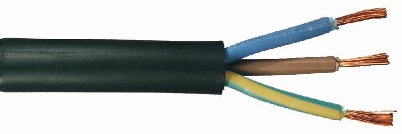 Gummischlauchleitung H07RN-F 3G1,5mm²
