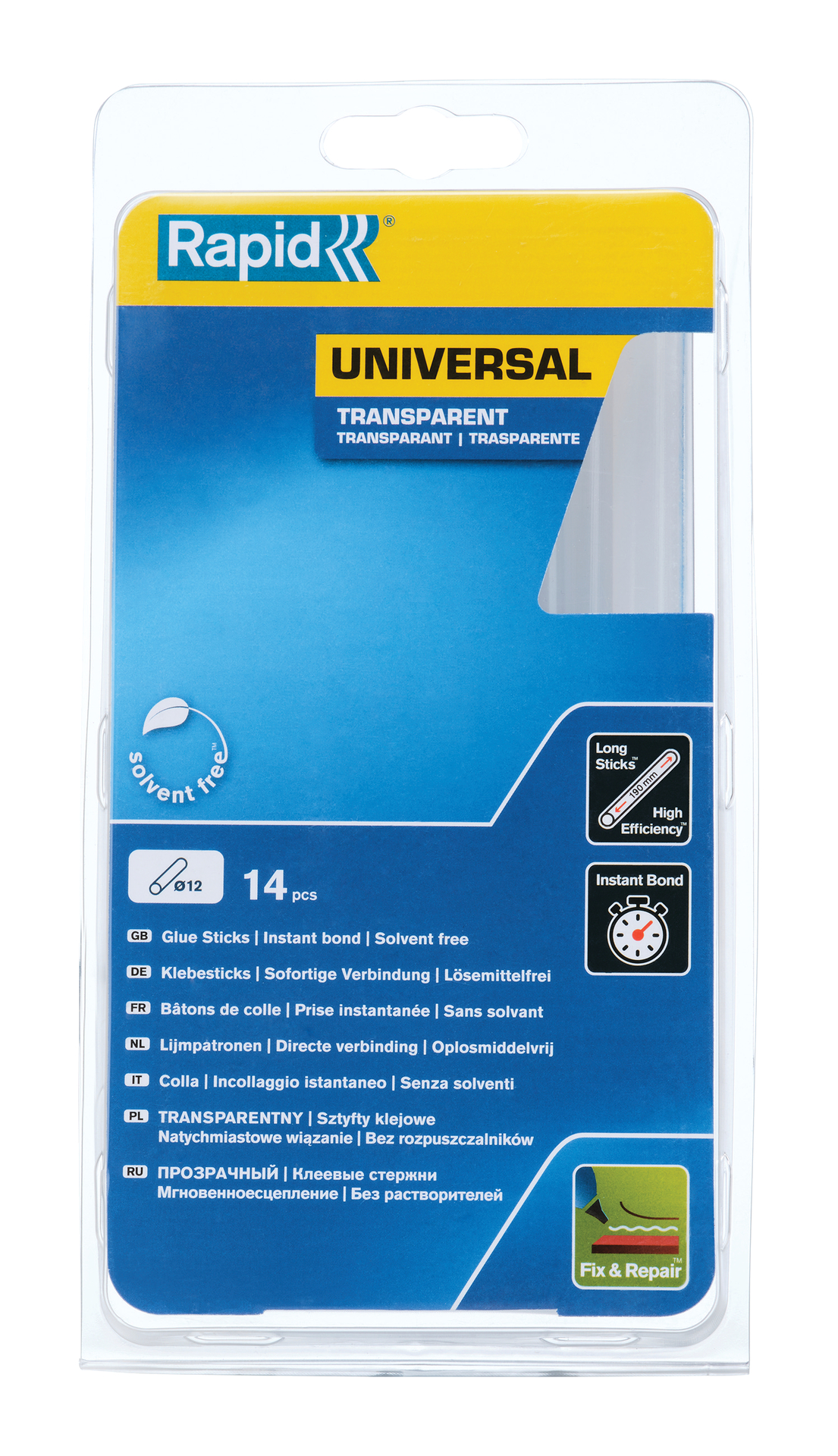 Klebesticks universal, Ø12x190mm, 14 Stück