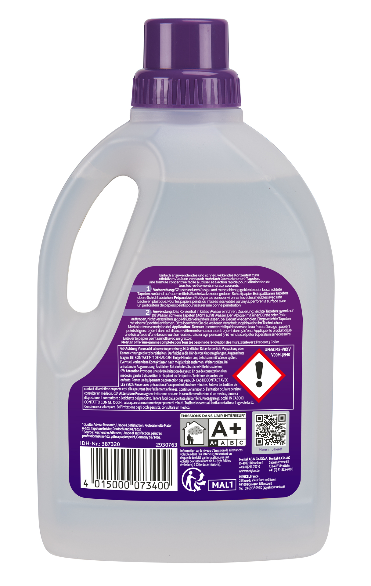 Tapetenablöser Aktiv, 1l bei leitermann.de günstig kaufen Tapetenablöser Aktiv, 1l