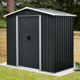 Gerätehaus Düsseldorf II schiefer- creme