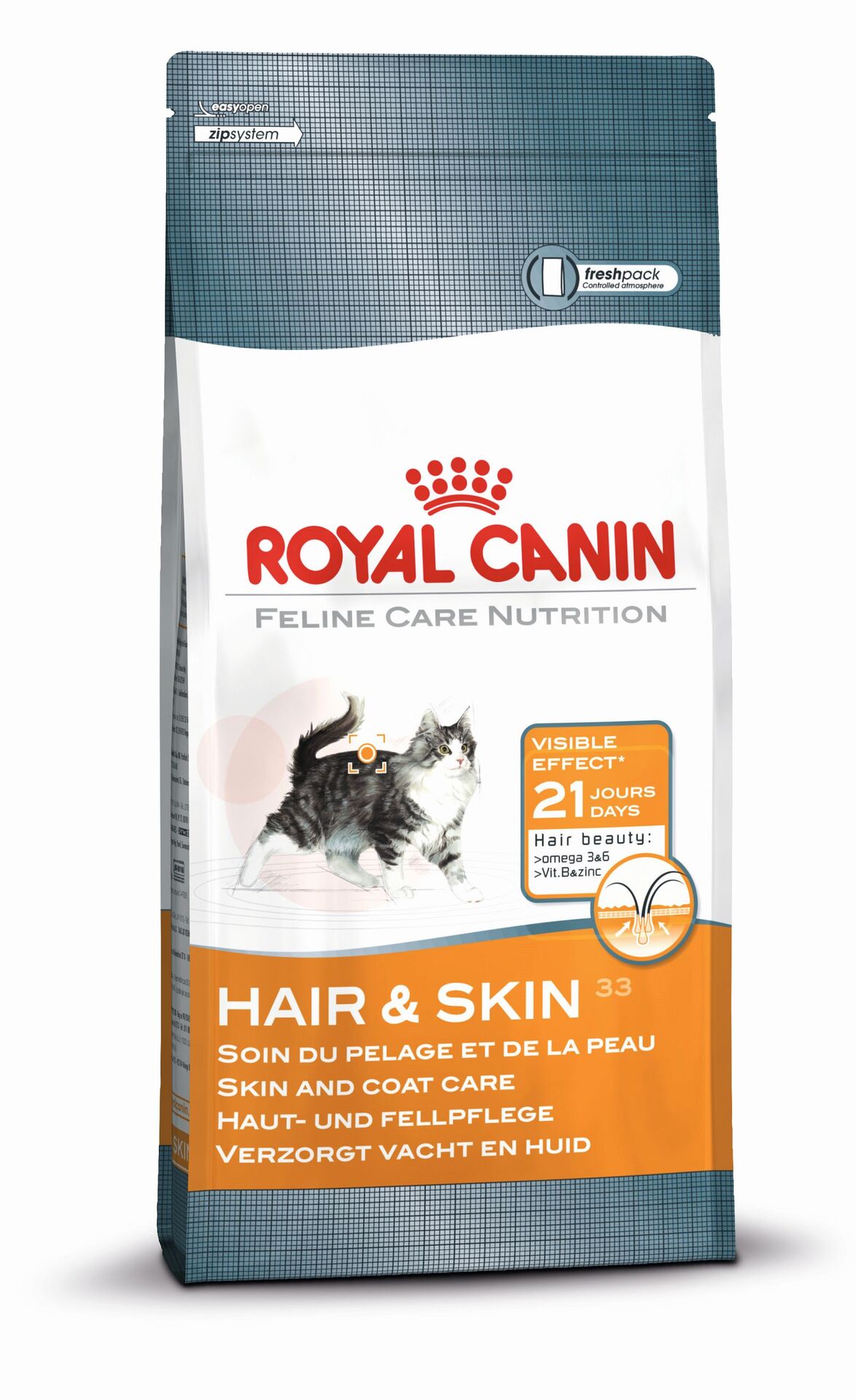 Feline Hair and Skin 33 400g