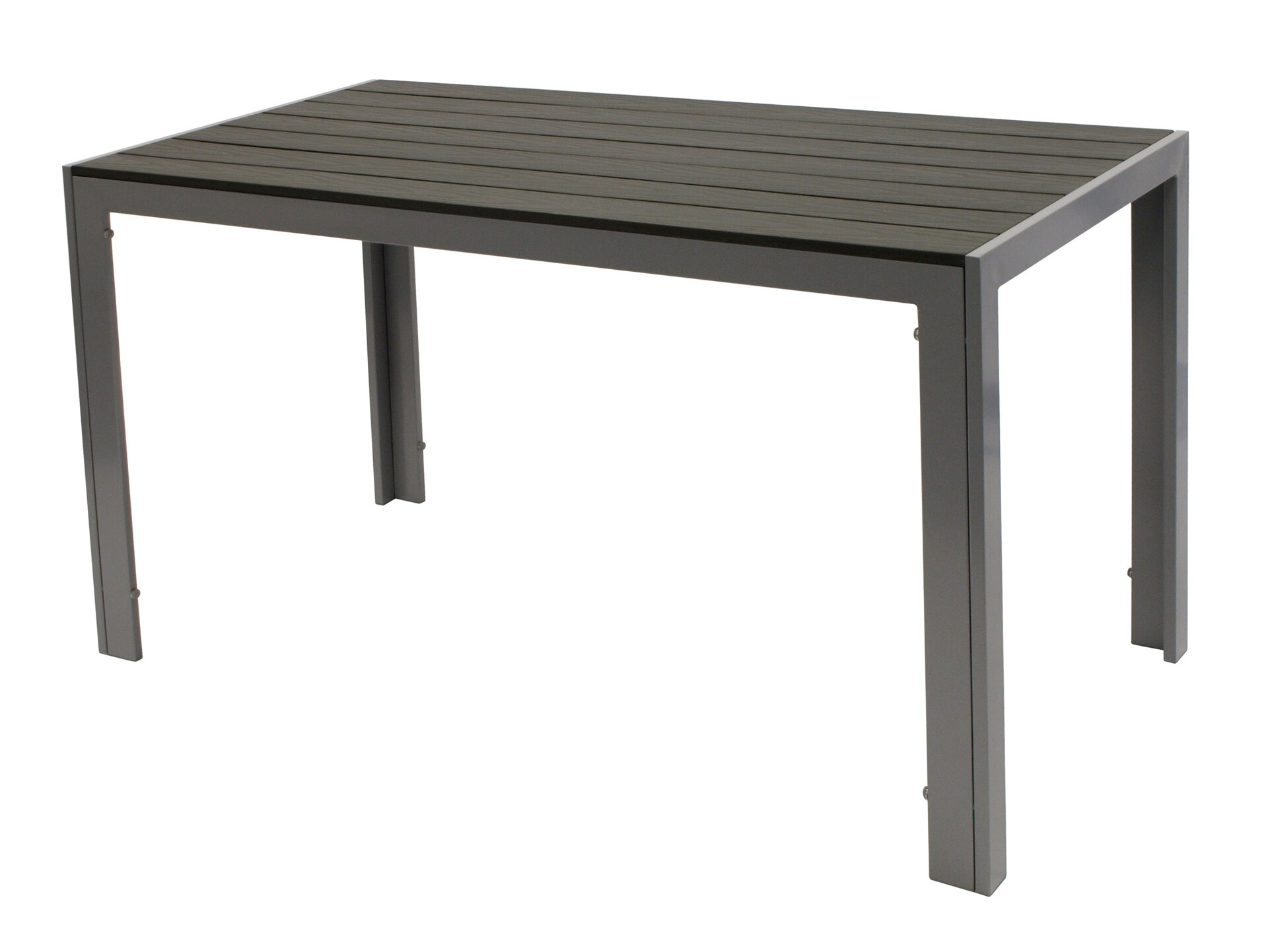 Gartentisch 70x125cm, dunkelgrau