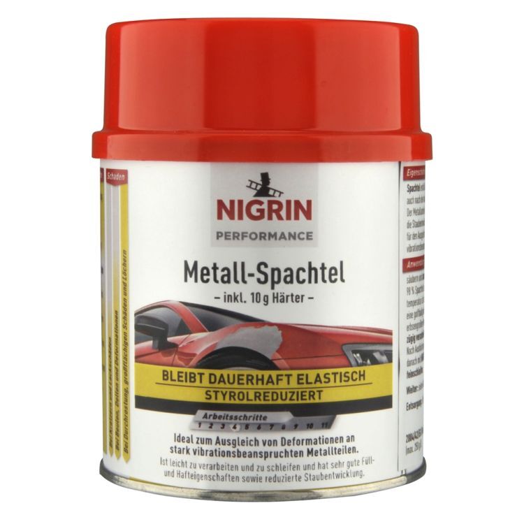 Nigrin Performance Metall-Spachtel 500g