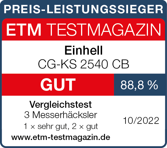 Elektro-Messerhäcksler GC-KS 2540 CB