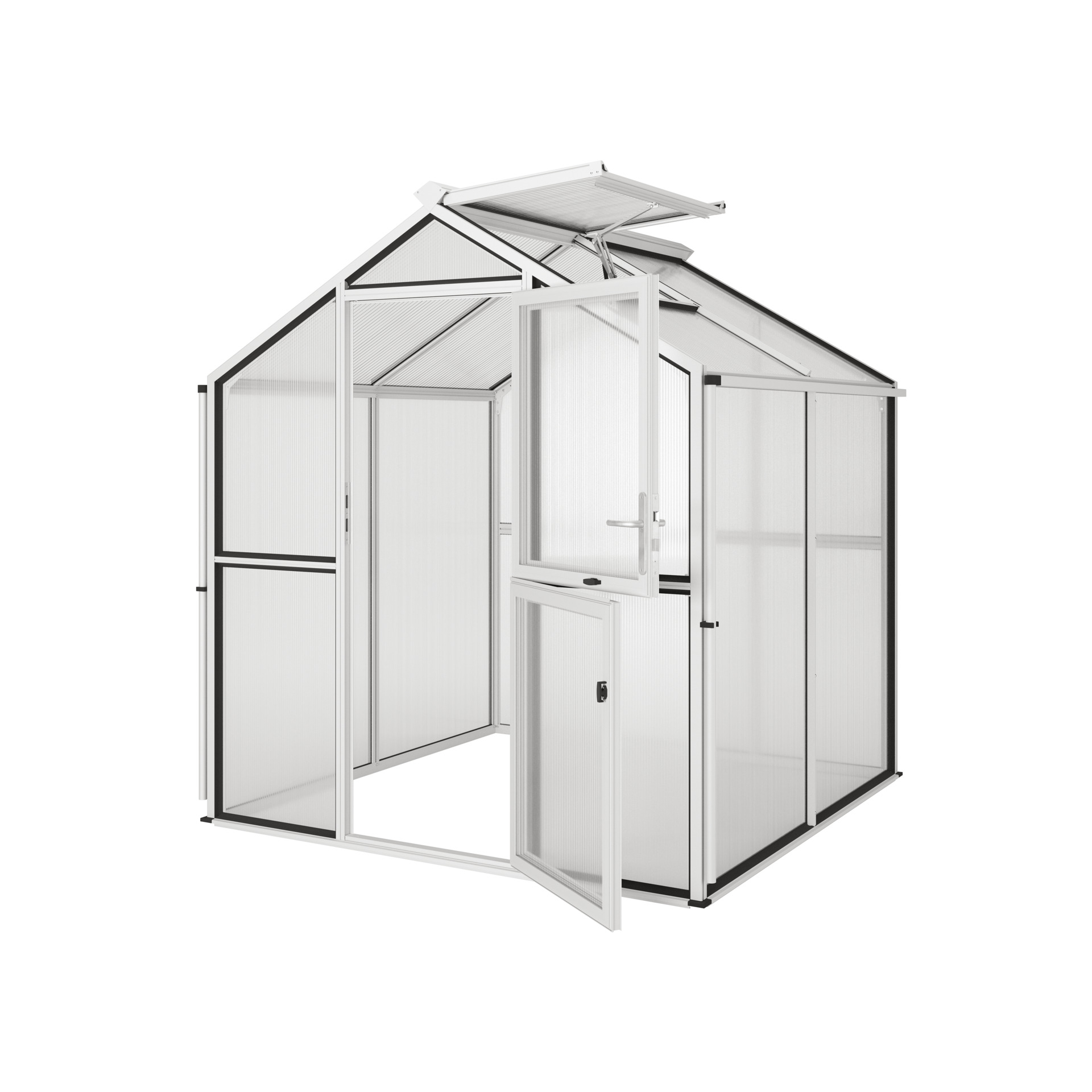 Gewächshaus Galant II bei leitermann.de günstig kaufen Gewächshaus Galant II