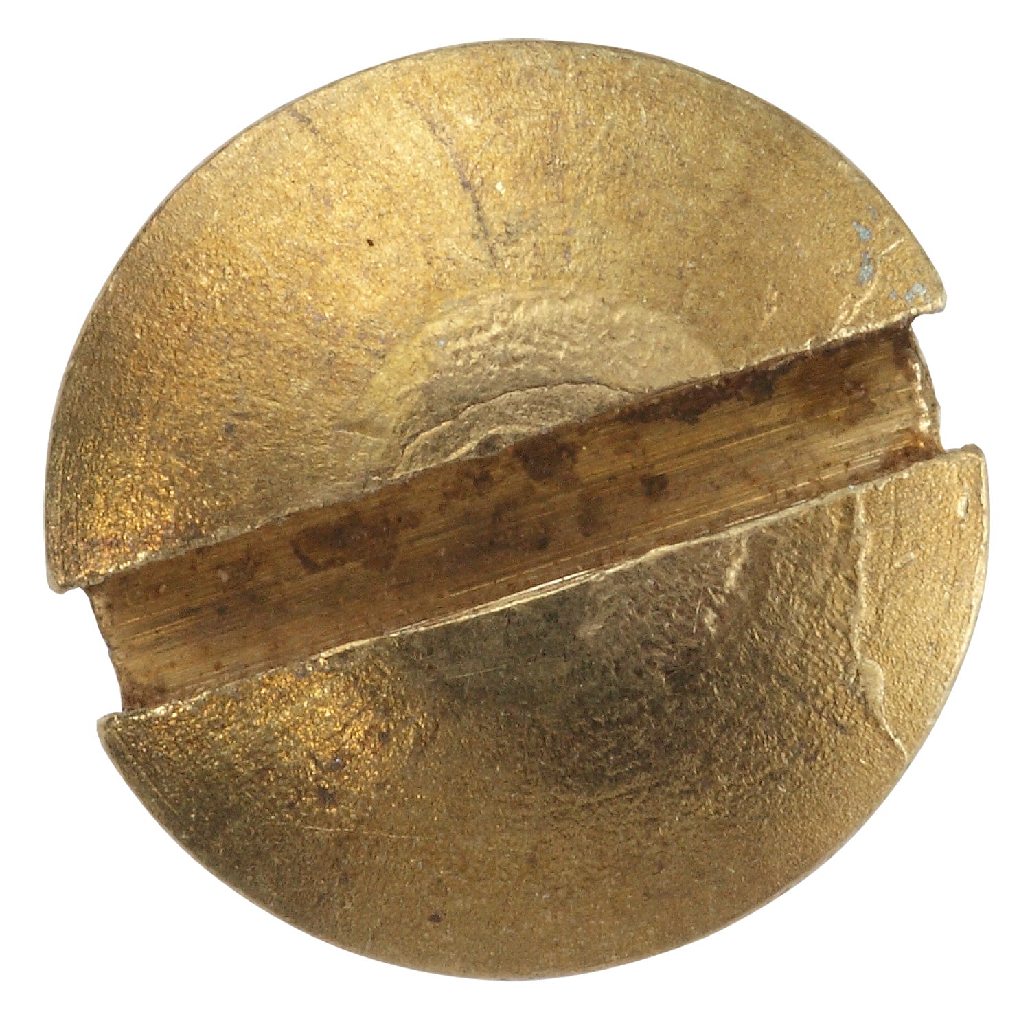 Holzschraube Linsensenkkopf Messing