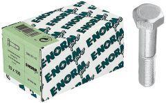 Sechskantschraube DIN 931 M 8x100 8.8 zn E-NORMpro 100 Stück