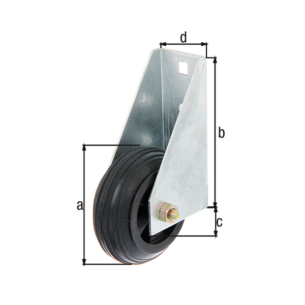 Torlaufrolle zum Anschrauben