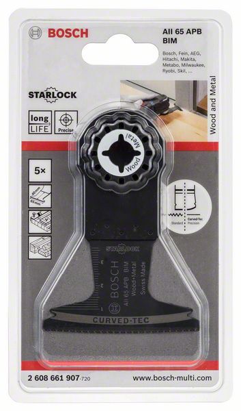 BIM Tauchsägeblatt AII 65 APB Holz und Metal