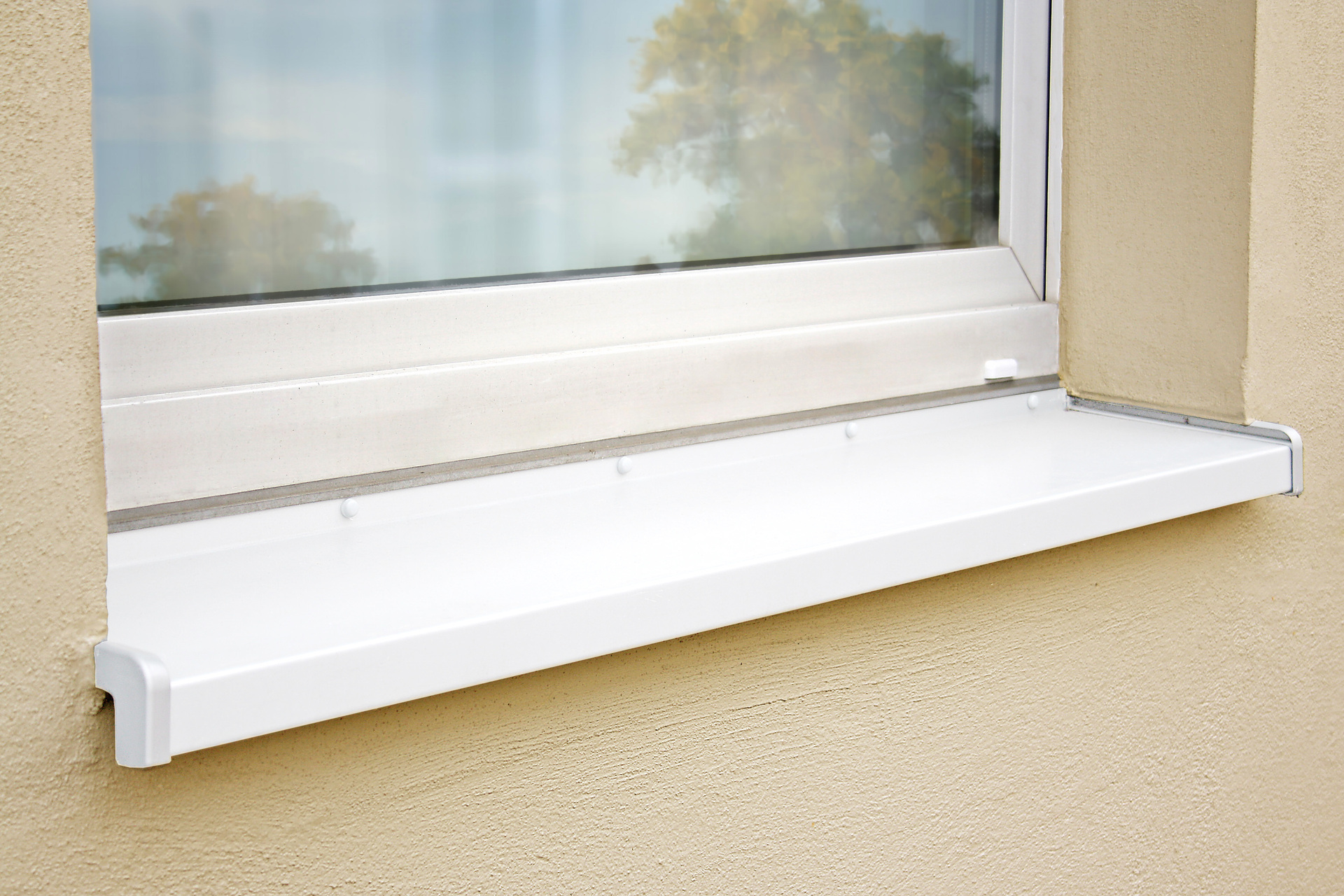 Fensterbankseitenteile Set links & rechts, PVC bei leitermann.de günstig kaufen Fensterbankseitenteile Set links & rechts, PVC