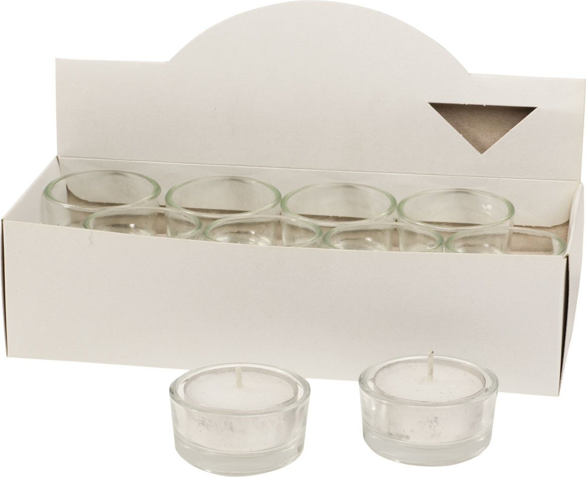 Glashalter für Teelichte - klar bei leitermann.de günstig kaufen Glashalter für Teelichte - klar