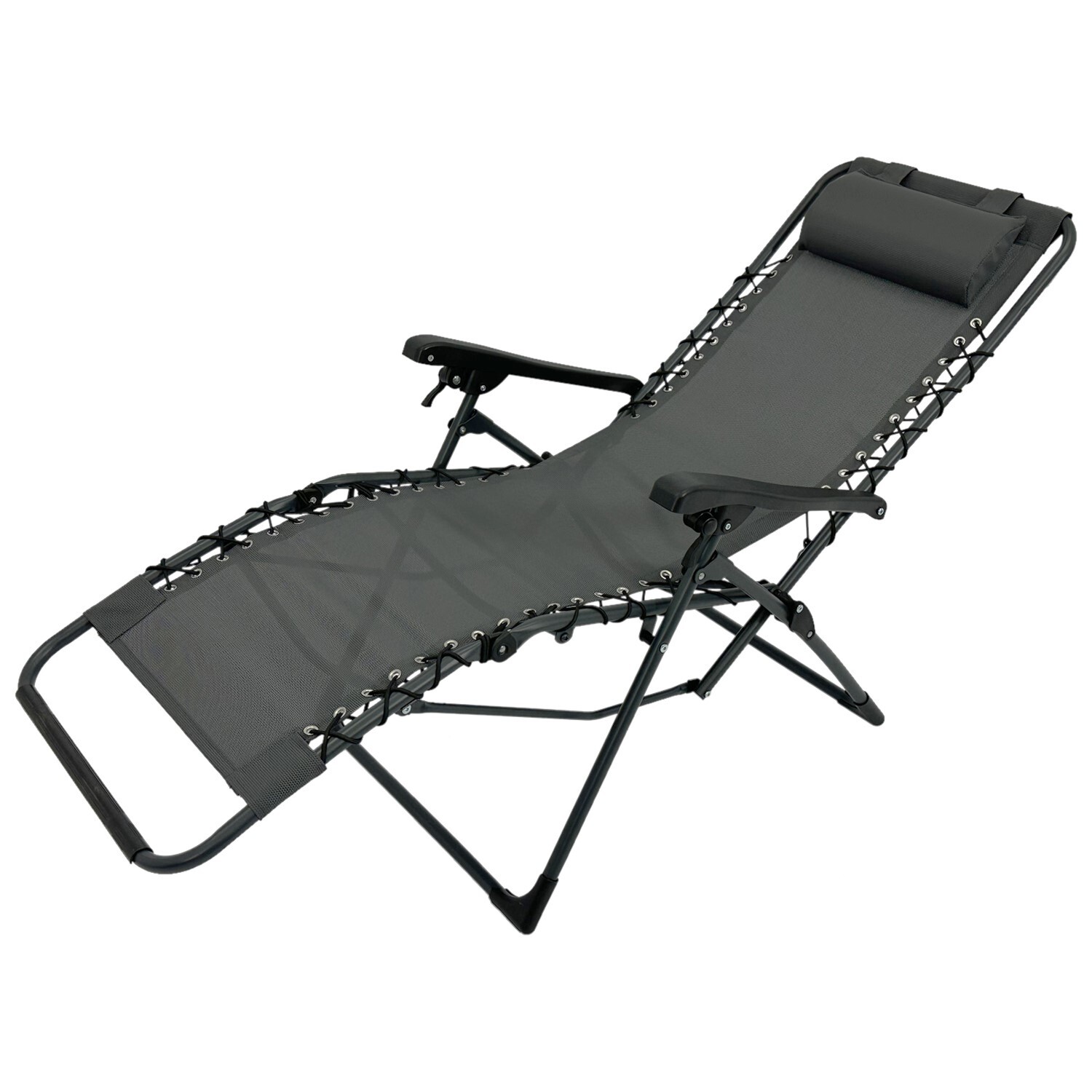 Relaxsessel Hochlehner, Stahl/Textil