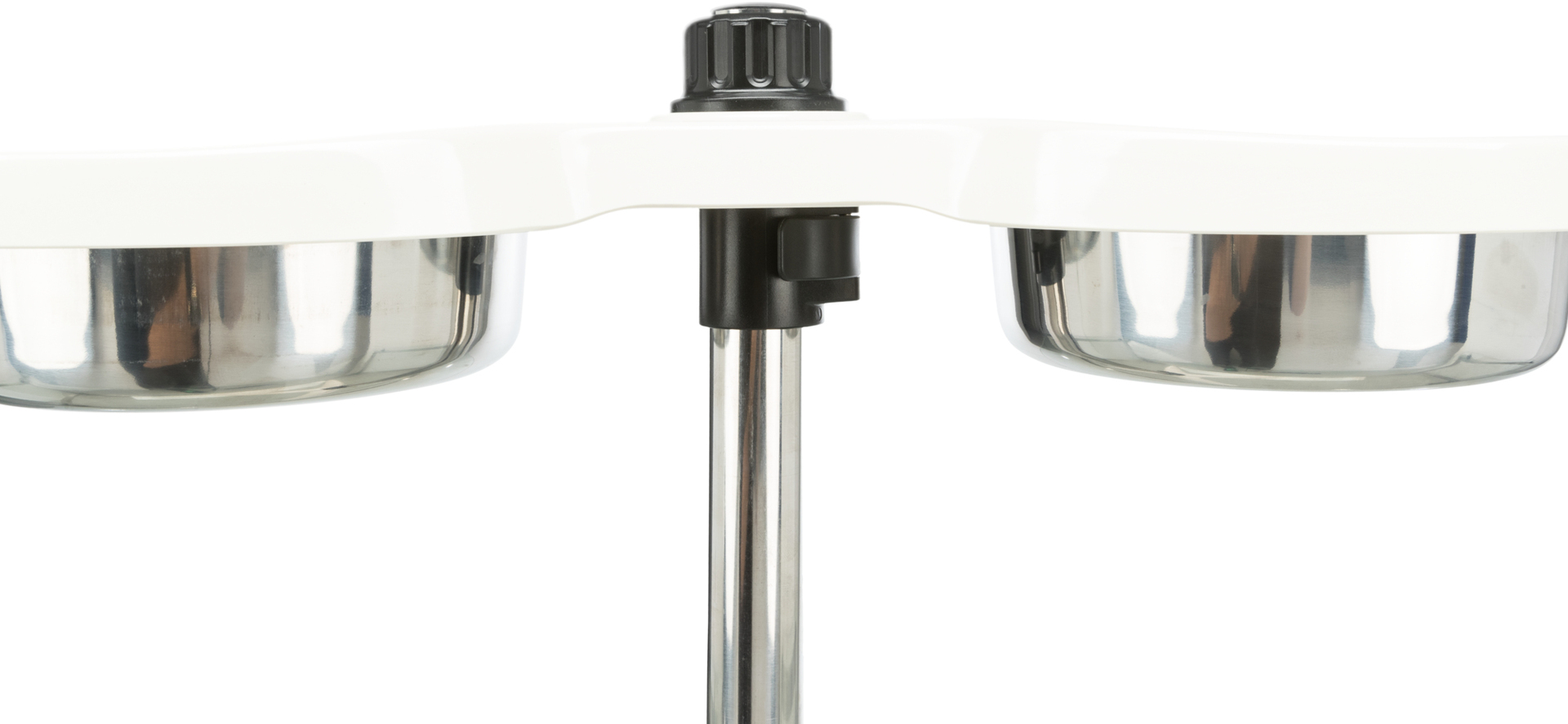 Hundebar, Melamin/Edelstahl