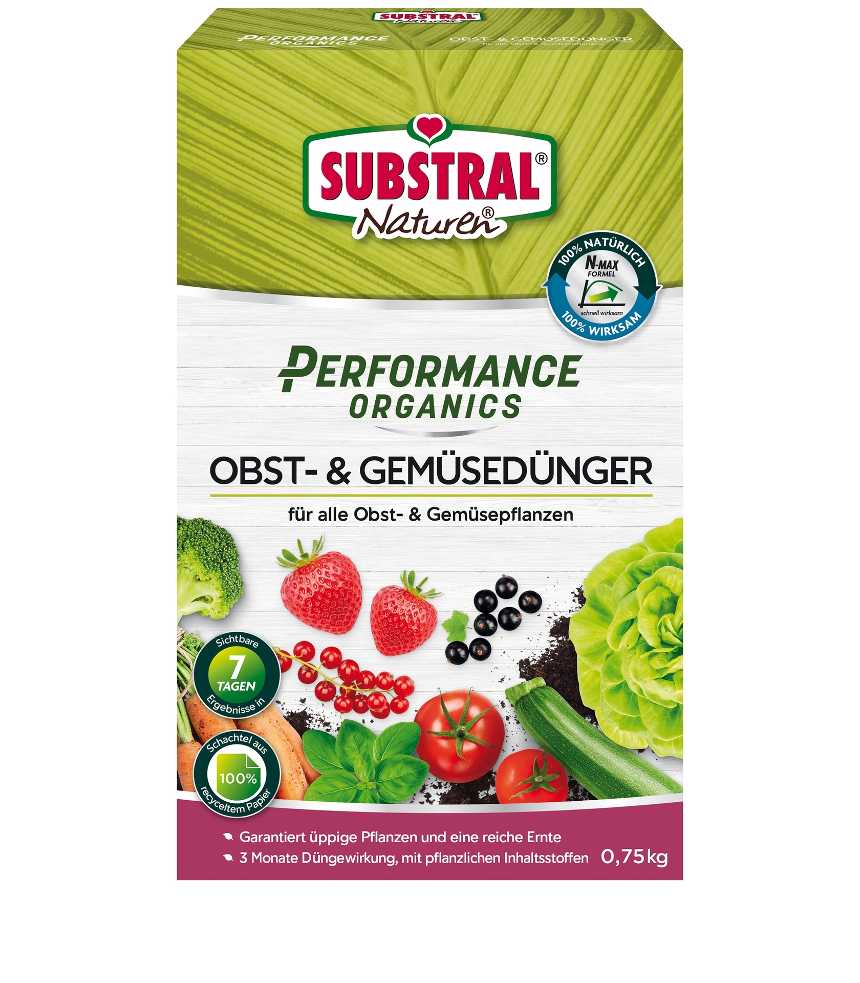 Performance Organics Obst & Gemüse Dünger