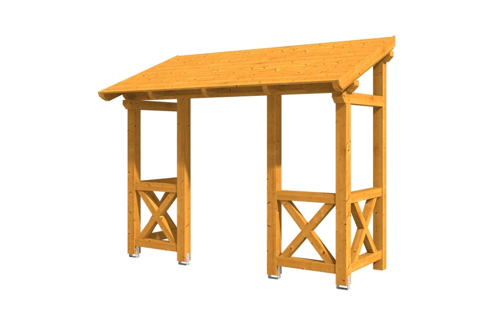 Vordach Paderborn 5 Pultdach