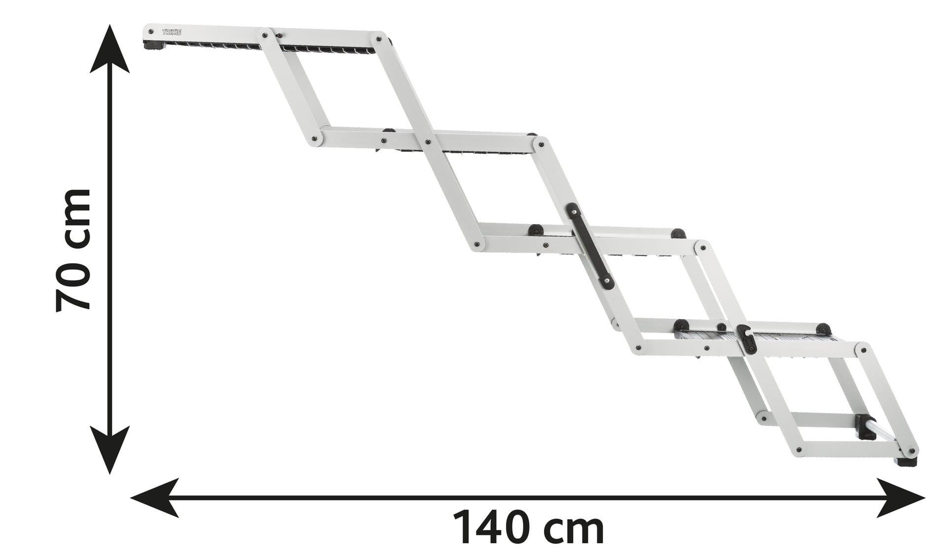 Falt-Treppe, Aluminium/TPR