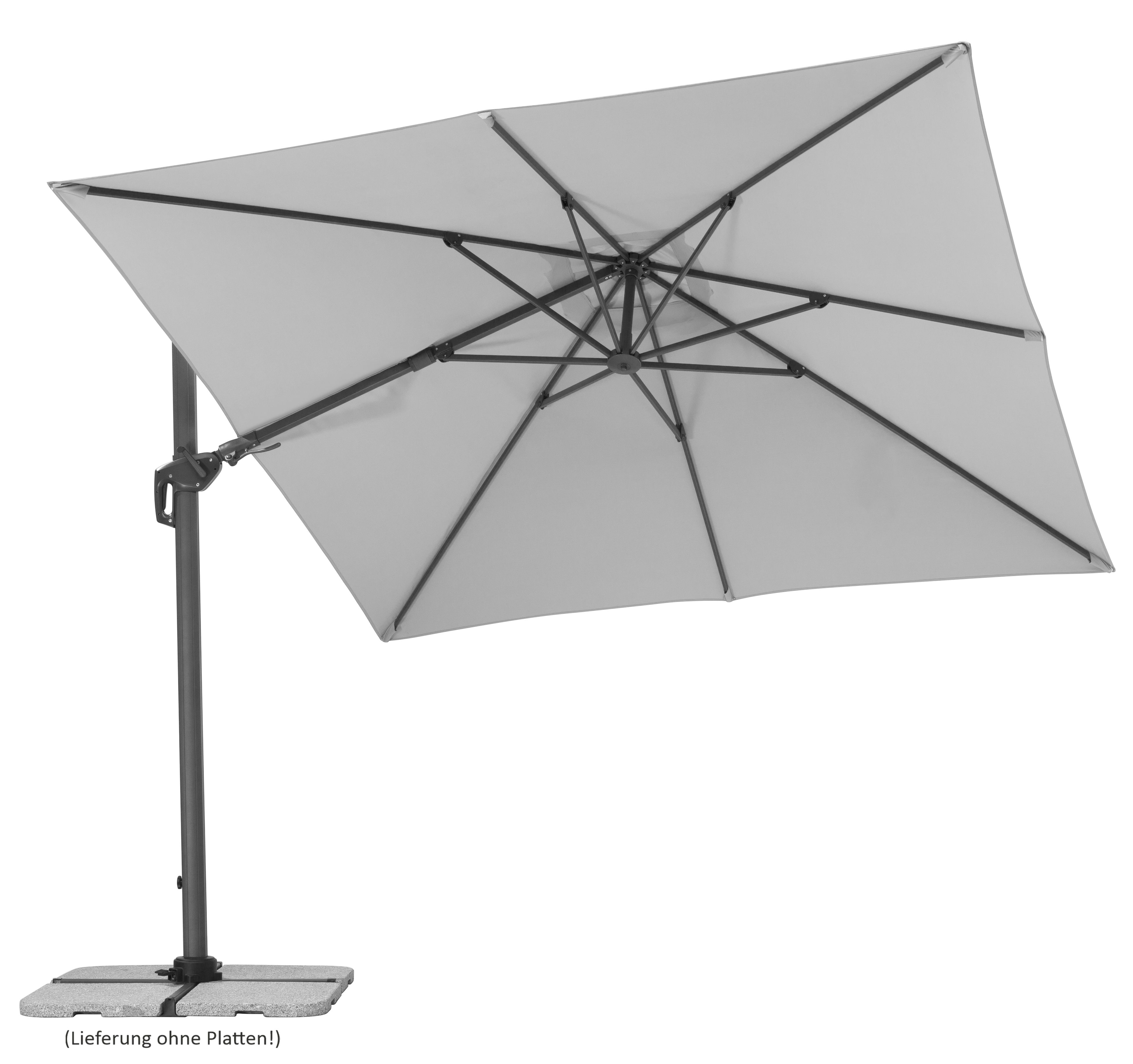 Ampelschirm Rhodos Twist