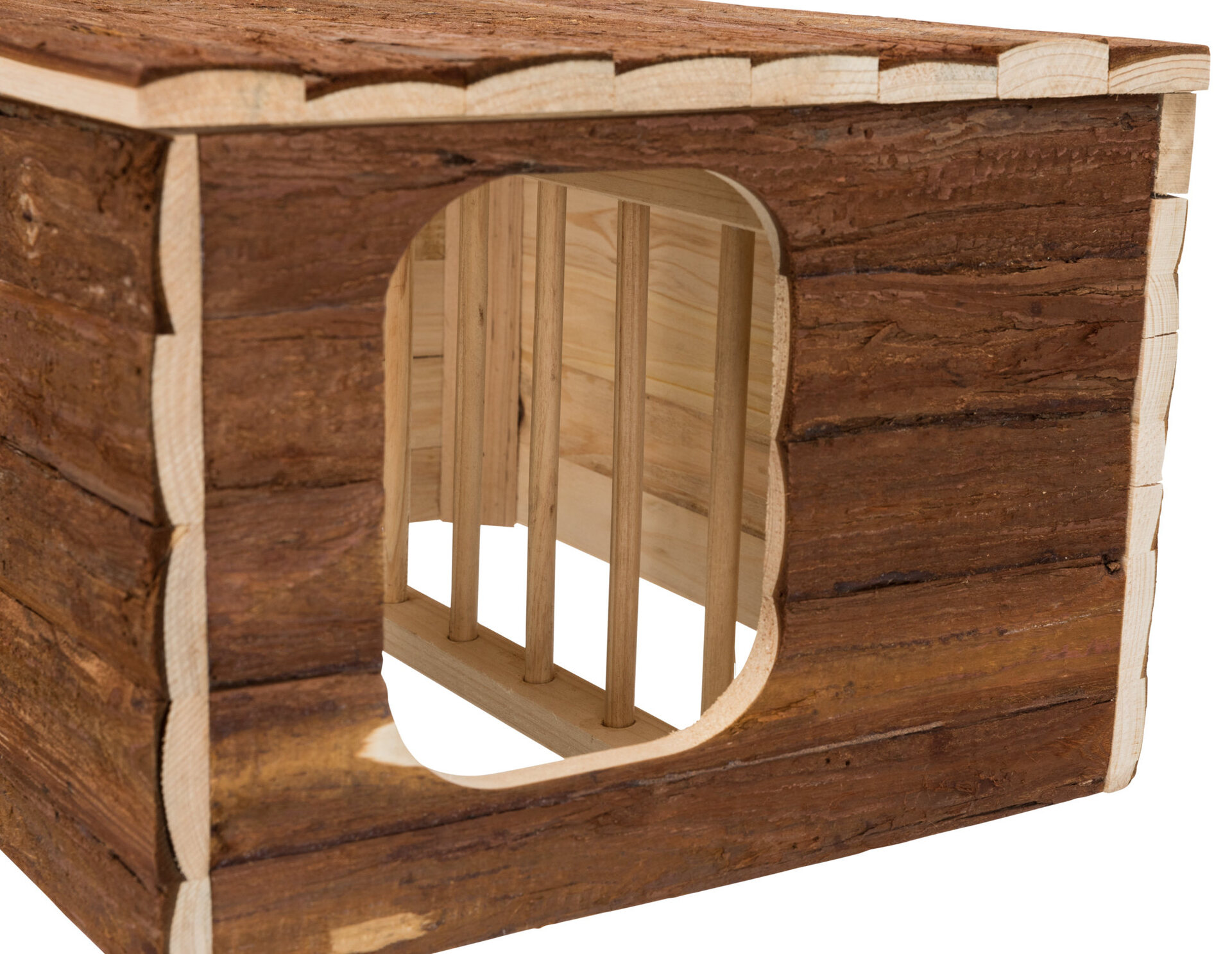 Haus Hilke mit integrierter Heuraufe bei leitermann.de günstig kaufen Haus Hilke mit integrierter Heuraufe