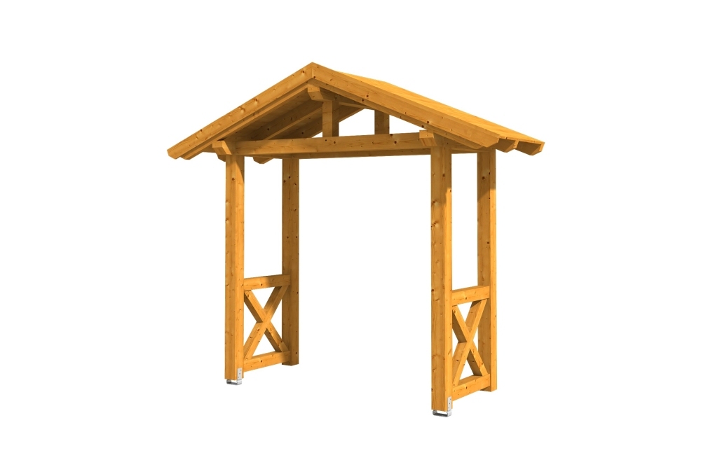 Vordach Stralsund 4 Satteldach