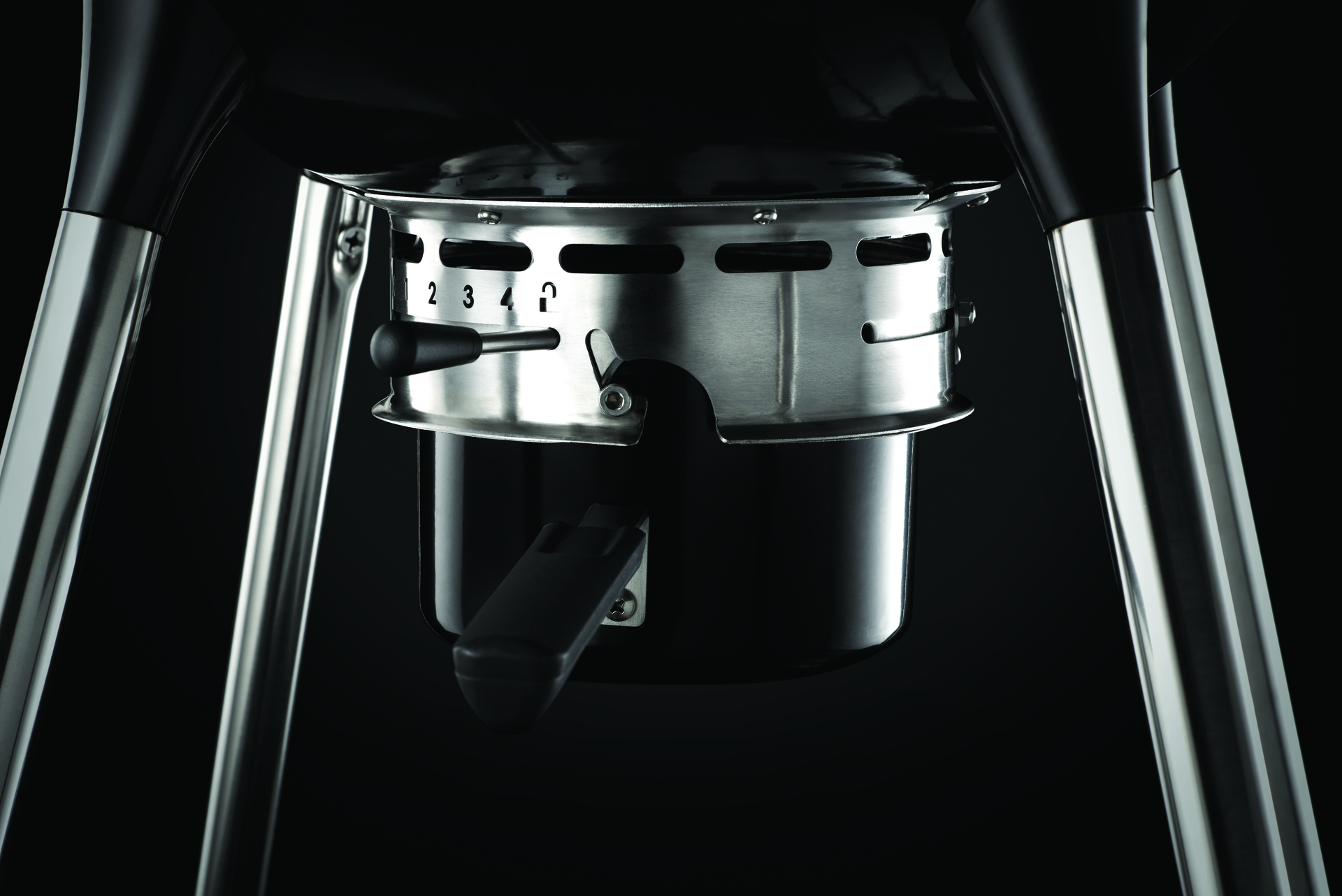 NK18 Holzkohle-Kugelgrill, schwarz