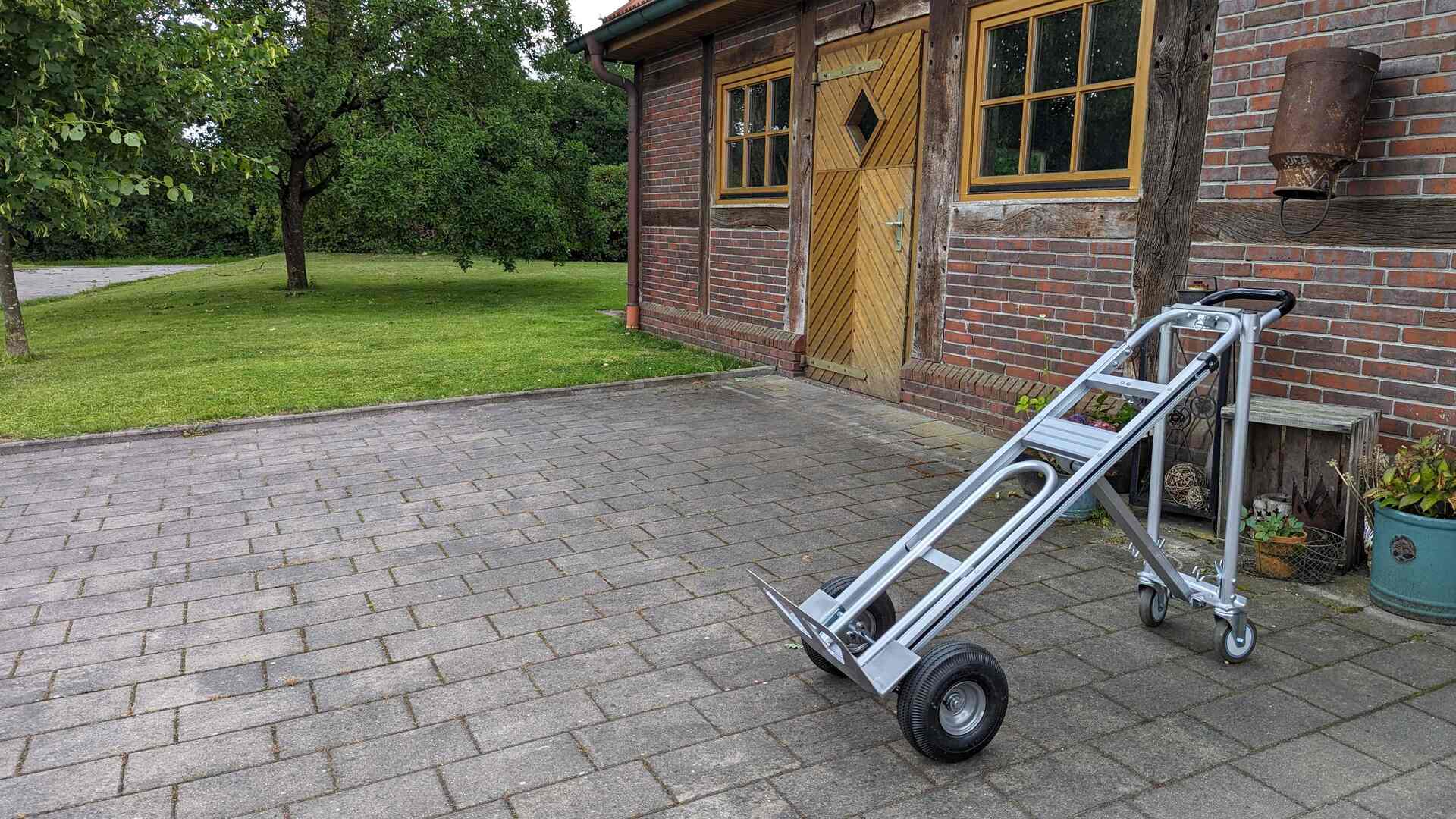 Alu-Multifunktions-Sackkarre 3 in 1 bei leitermann.de günstig kaufen Alu-Multifunktions-Sackkarre 3 in 1