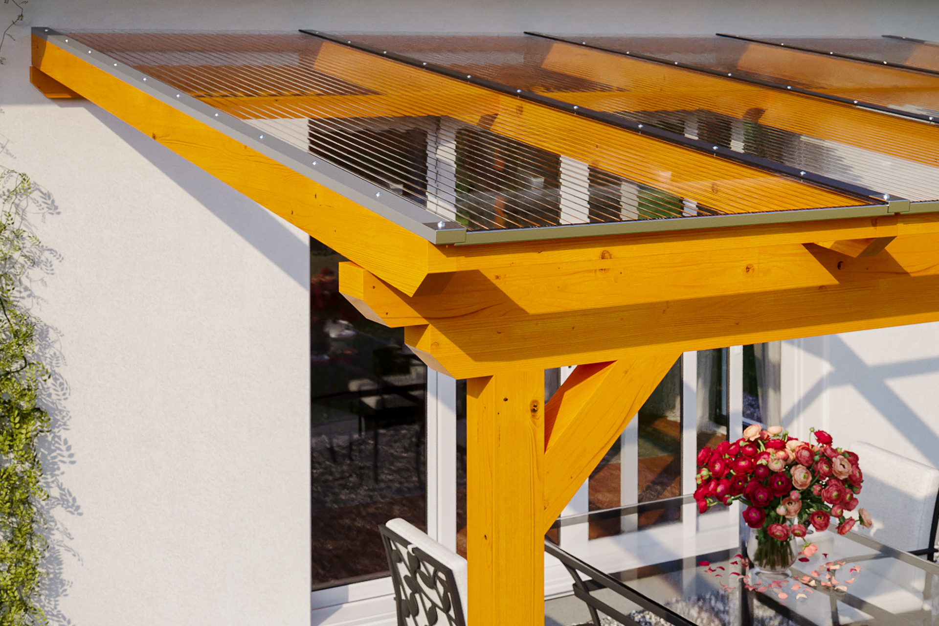 Terrassenüberdachung Ancona bei leitermann.de günstig kaufen Terrassenüberdachung Ancona