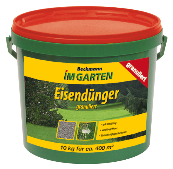 Beckmann & Brehm GmbH Eisendünger granuliert 10kg Eimer