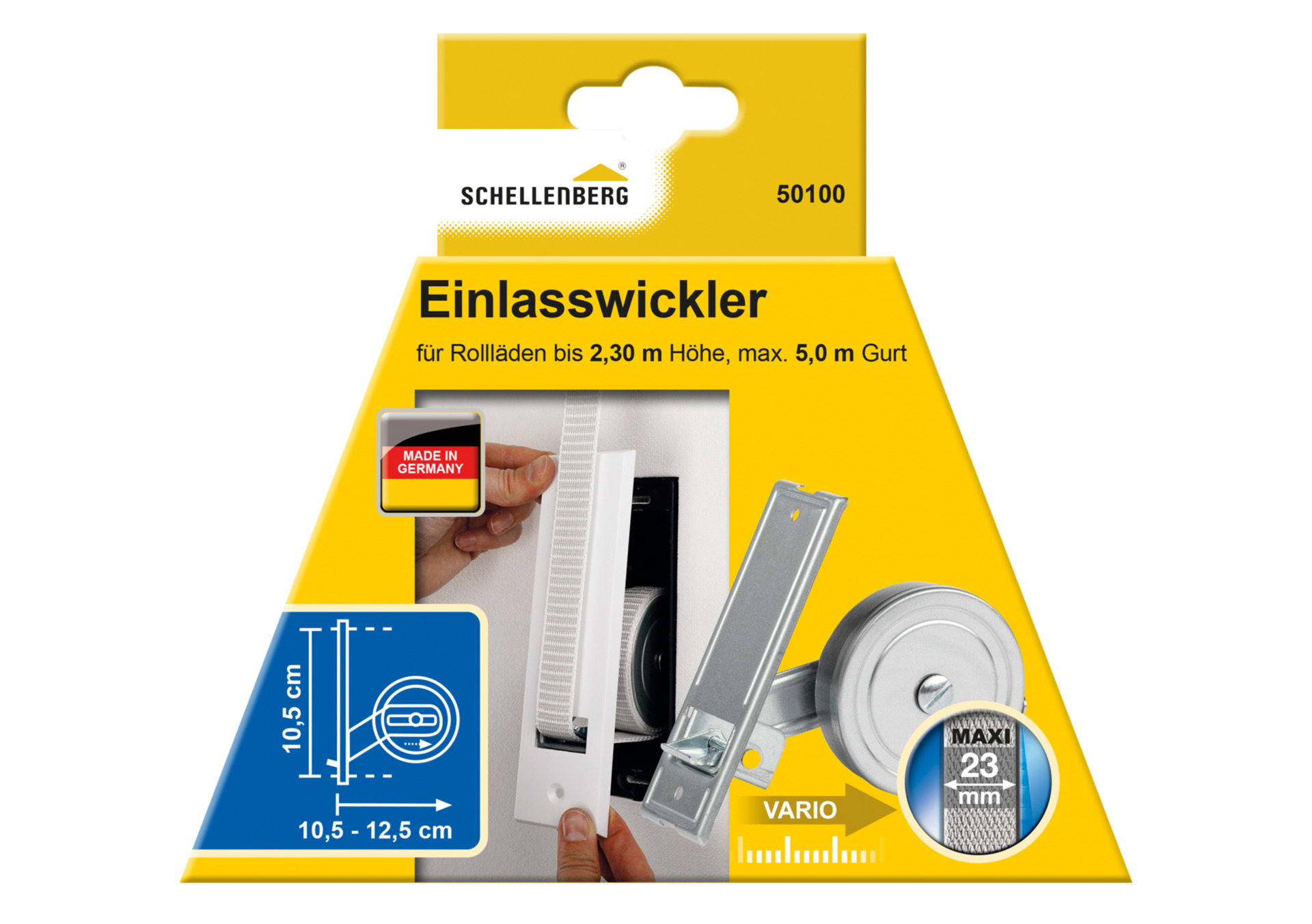 Einlasswickler Maxi, verzinkt bei leitermann.de günstig kaufen Einlasswickler Maxi, verzinkt