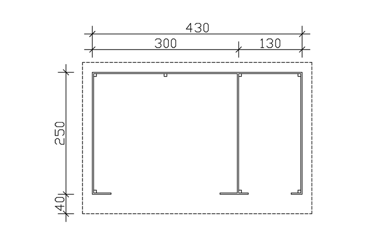 Unterstand Knut, 28mm