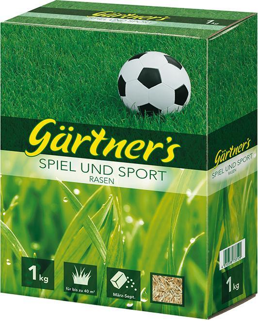 Spiel- u. Sportrasensamen1 kg FS Gärtners
