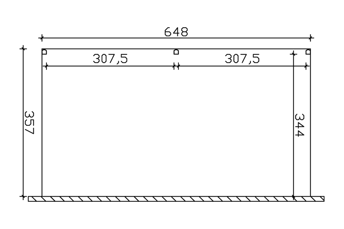 Terrassenüberdachung Monza bei leitermann.de günstig kaufen Terrassenüberdachung Monza